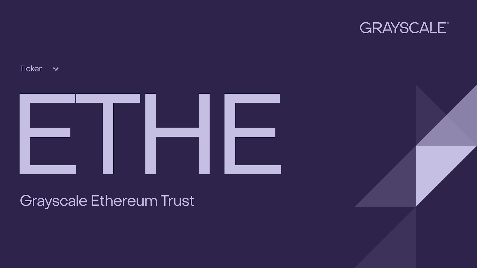 Grayscale Ethereum Trust