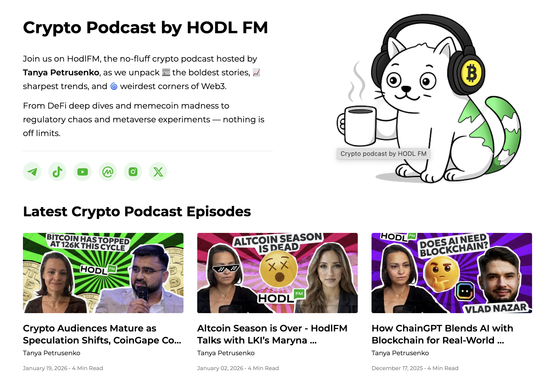 HodlFM Podcast