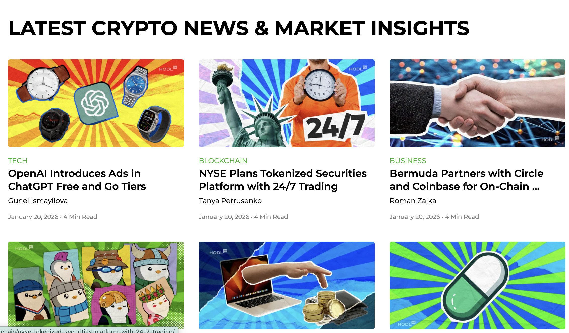 Crypto news