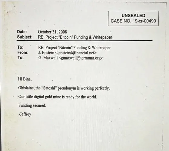 October 31, 2008 email from Epstein to Ghislaine Maxwell