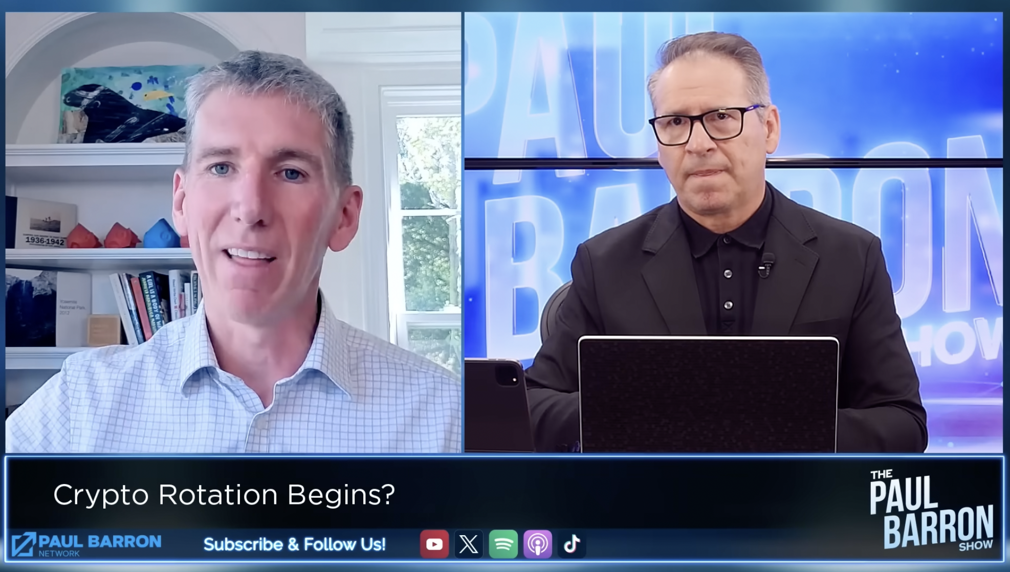 Matt Hougan's interview at the Paul Barron show