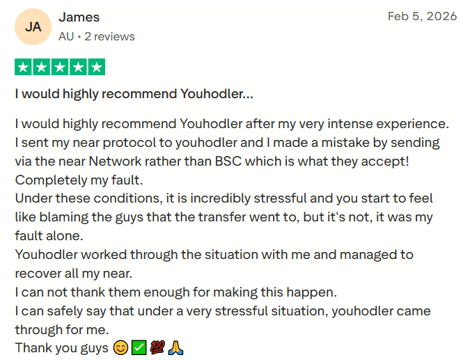 User reviews. Source: TrustPilot