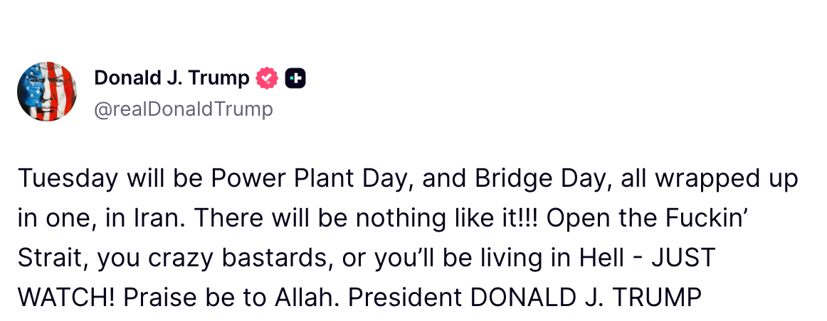 Source: Truth Social