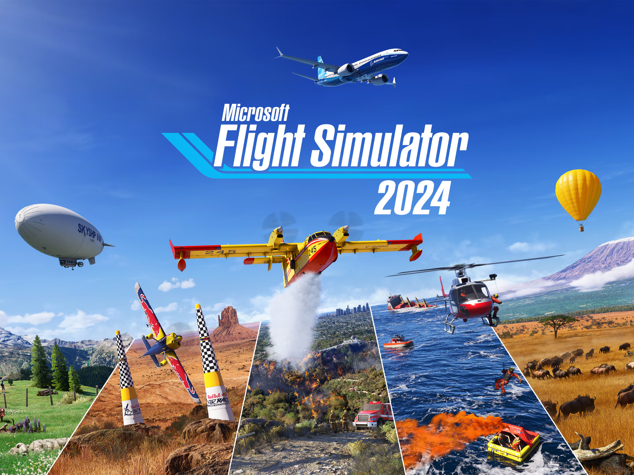 Microsoft Flight Simulator 2024 cover