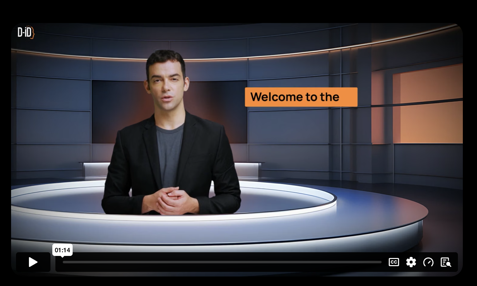D-ID AI avatar