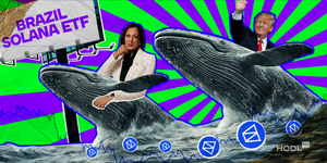 Polymarket`s Huge Election Bets, Crypto Support for Harris, Brazil Launches Solana ETF, and Cunning Whale's Accumulations