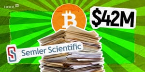 Semler Scientific Faces $42M Bitcoin Loss While Pursuing $500M Stock Sale for More Crypto Buys