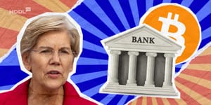 Warren Confronts Regulator over Trump-Linked Crypto Bank Bid