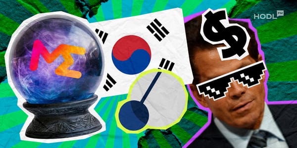 South Korea Blocks, US Stablecoin Rules, Pendle Updates, Magic Eden Bets