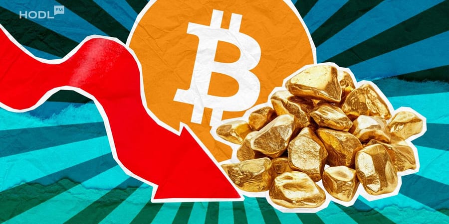 Gold Tumbles After Record High as Stocks Rally and Bitcoin Gains Ground