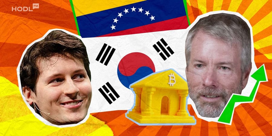 Saylor Predicts $150K BTC, Durov’s AI, Korea Slammed, Venezuela Goes Digital